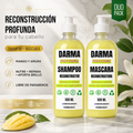 Pack Darma Professional Shampoo + Máscara Reconstructora Mango y Argán 500 ml