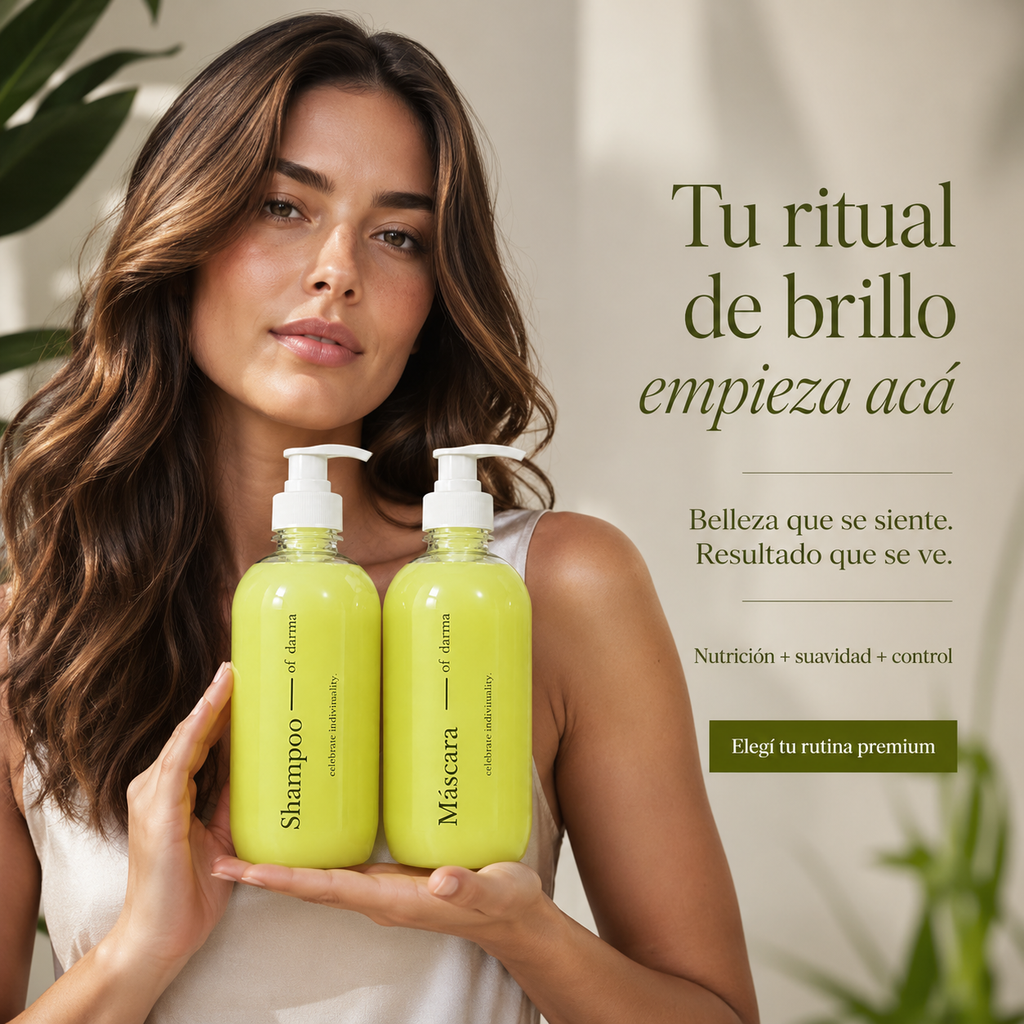 Kit Darma Professional Shampoo Reconstructor + Máscara Reconstructora Mango y Argán 500 ml