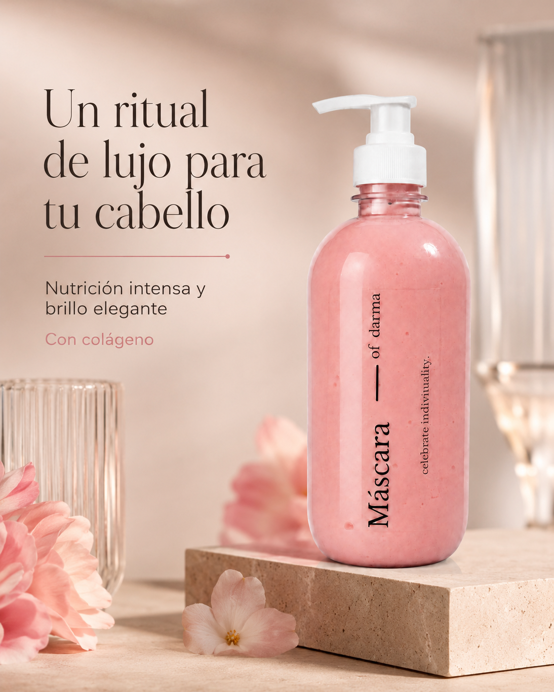 Máscara Capilar con Colágeno 500 ml – Repara y Mantiene Alisados