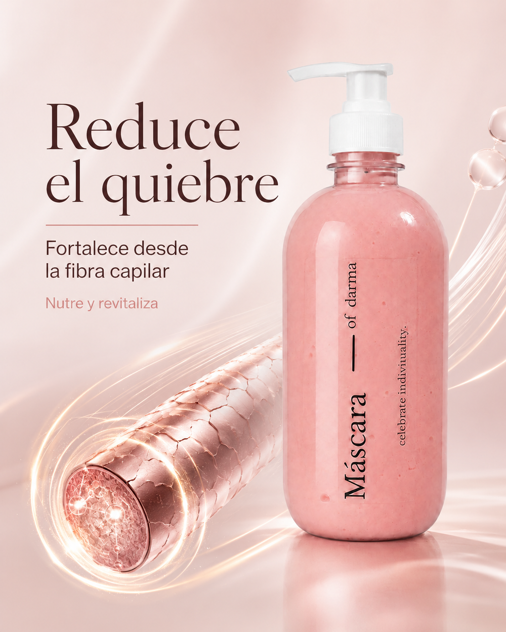 Máscara Capilar con Colágeno 500 ml – Repara y Mantiene Alisados