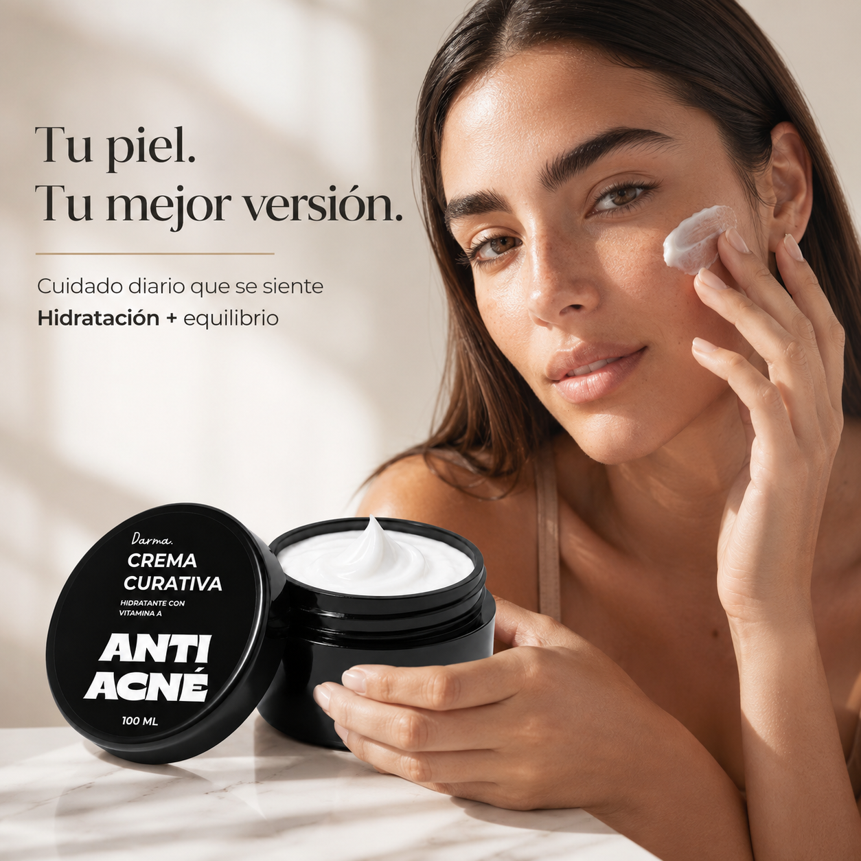 Crema Curativa Darma Professional Antiacné con Vitamina A 100 ml