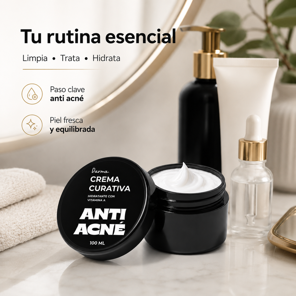 Crema Curativa Darma Professional Antiacné con Vitamina A 100 ml