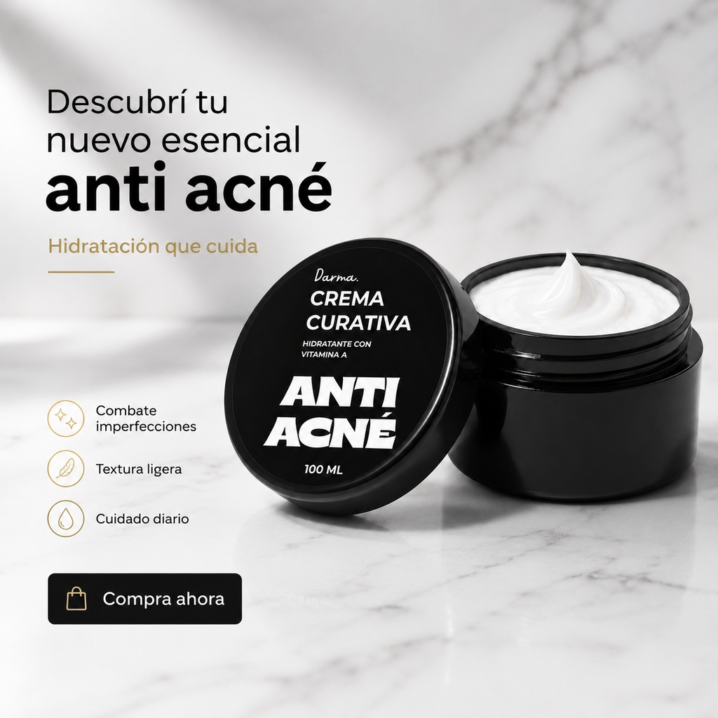 Crema Curativa Darma Professional Antiacné con Vitamina A 100 ml